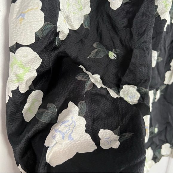 Club Monaco floral silk skirt size 00 - Picture 4 of 6